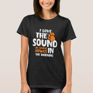 Camiseta diseños de caza de coyote para cazadores de coyote