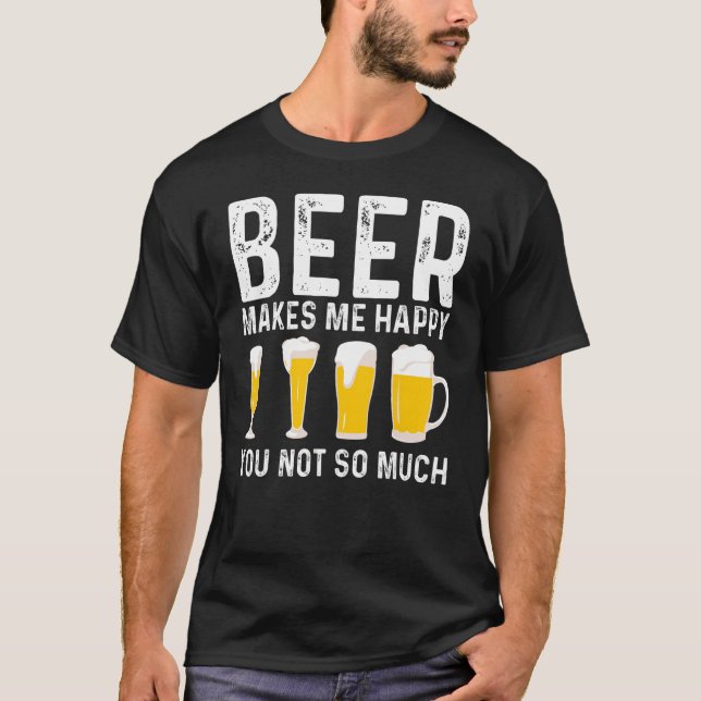 Camiseta Diseños De Cerveza Para Hombres Mujeres Bebidas Ce (Anverso)