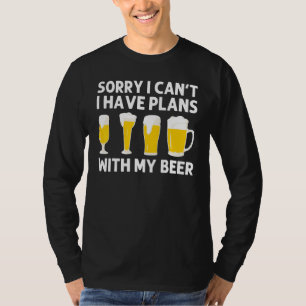 Camiseta Diseños de cerveza para hombres y mujeres bebedore