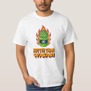 Camiseta Diseños de comida rápida y picante