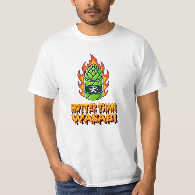 Camiseta Diseños de comida rápida y picante (Anverso)