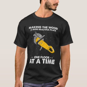 Camiseta Diseños De Construcción De Suelo Para Instalador D