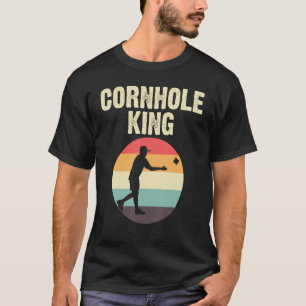 Camiseta Diseños De Cornhole Para Hombres Dad Bean Bag Toss