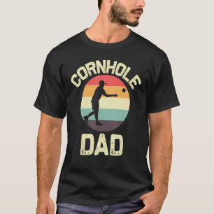 Camiseta Diseños De Cornhole Para Hombres Papá Jugadores Be