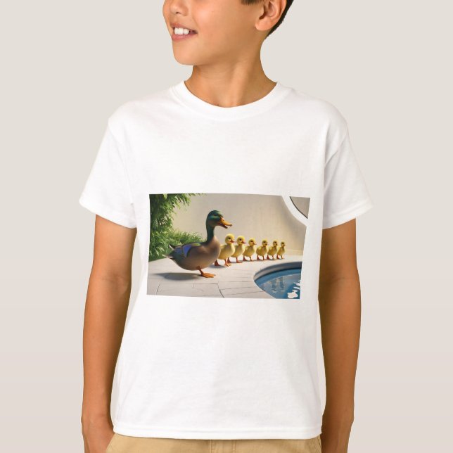 Camiseta Diseños de dinastía de pato (Anverso)