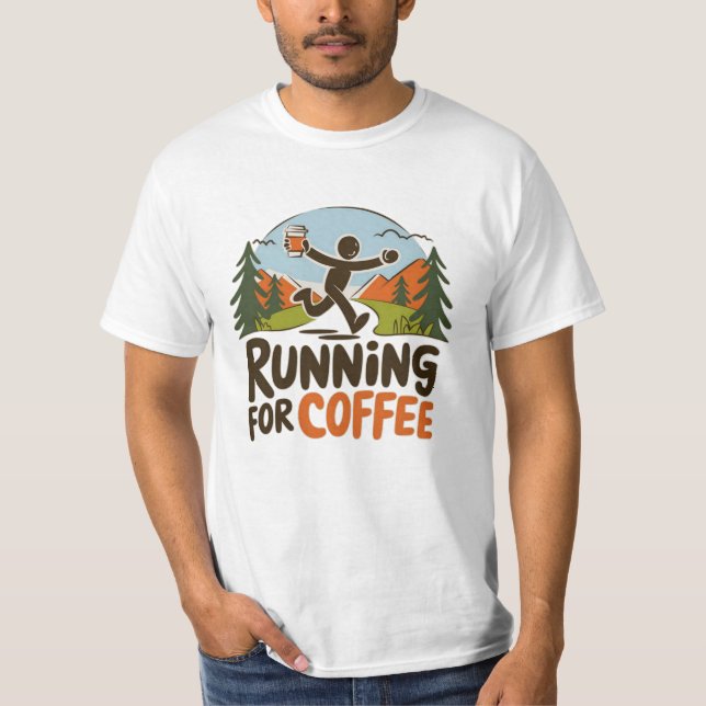 Camiseta Diseños de ejecución divertidos y motivadores (Anverso)