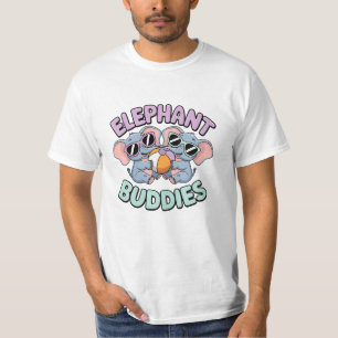 Camiseta Diseños de elefantes majestuosos y adorables
