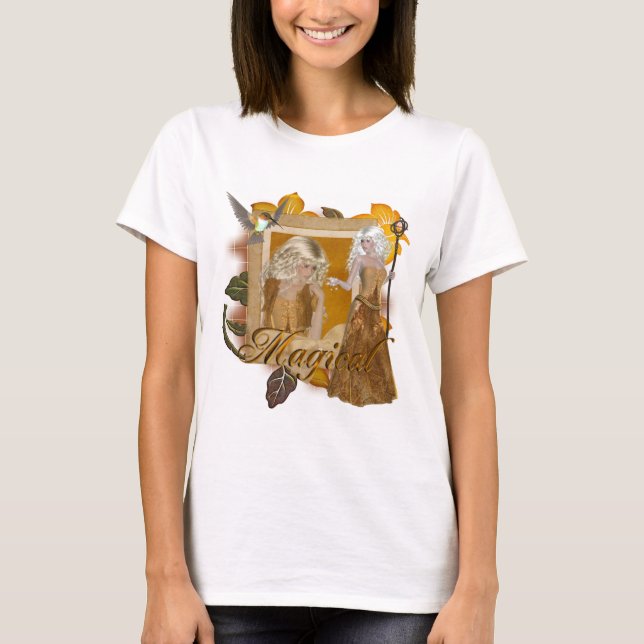 Camiseta Diseños de Elf :: Magical por MarloDee (Anverso)