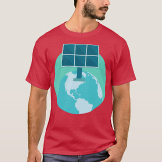 Camiseta Diseños de energía solar