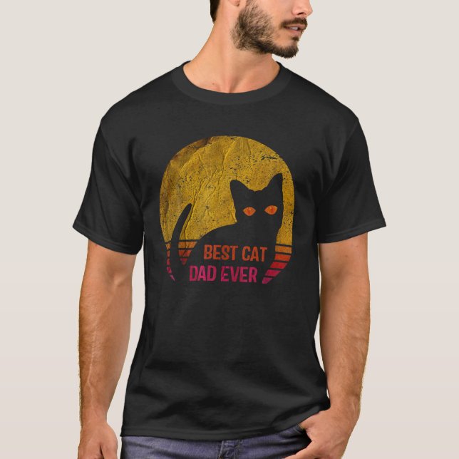 Camiseta Diseños De Gato Clásicos De Los 70 (Anverso)