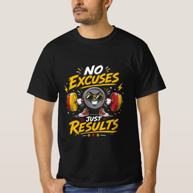 Camiseta diseños de gimnasio geniales  (Anverso)