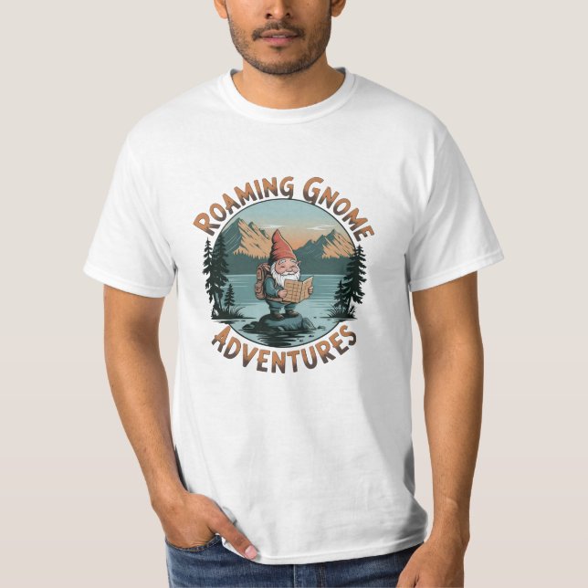 Camiseta Diseños de Gnome de Jardín Cuto para los fans (Anverso)