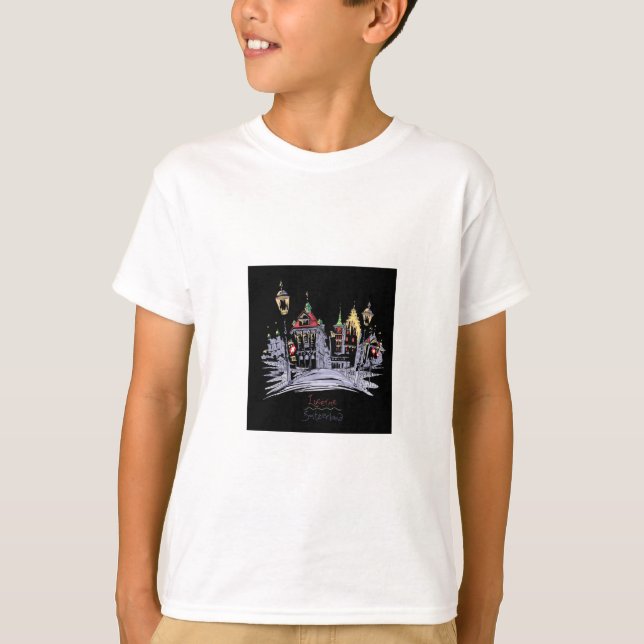 Camiseta Diseños de la ciudad urbana Royale (Anverso)