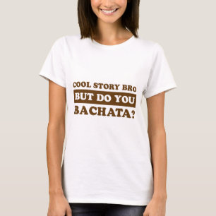 Camiseta diseños de la danza del bachata