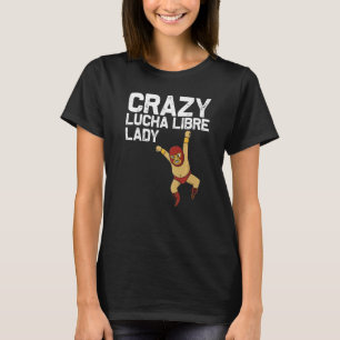 Camiseta Diseños de Lucha Libre Mujer Mamá Lucha Libre Mexi