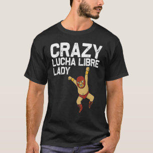 Camiseta Diseños de Lucha Libre Mujeres Mamá Lucha Libre Me