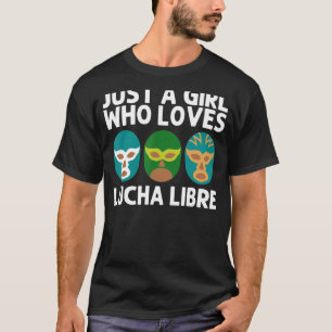 Camiseta Diseños De Lucha Libre Para Chicas Mujeres Luchado