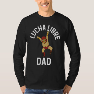 Camiseta Diseños de Lucha Libre para papá hombres lucha lib
