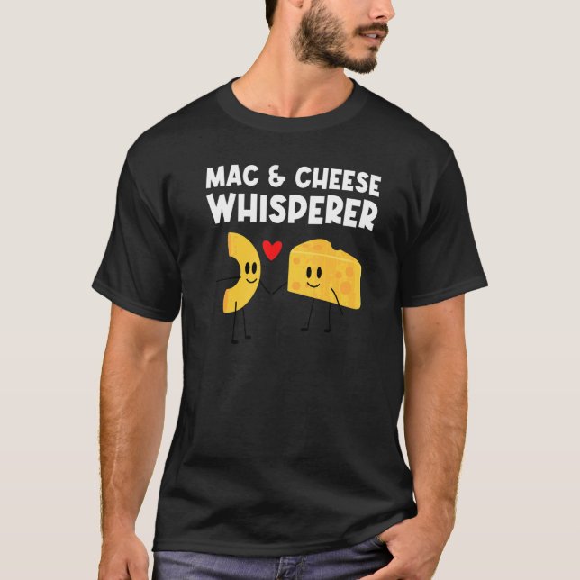 Camiseta Diseños De Macarrones Con Queso Para Hombres Mujer (Anverso)