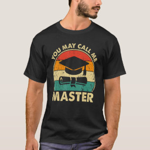 Camiseta Diseños de maestría para la educación de hombres