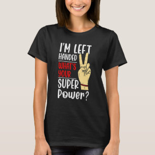 Camiseta diseños de mano izquierda orgullosos zurda 1