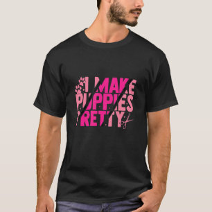 Camiseta Diseños de mascota Grooming para Perro Groomer y M