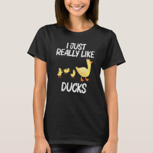Camiseta Diseños de pato para hombre mujer granja patito du