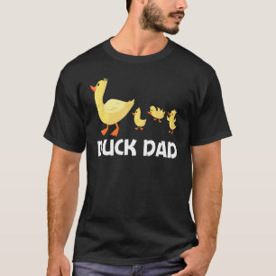 Camiseta Diseños De Pato Para Los Hombres De Papá La Ducha 