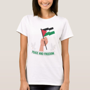 Camiseta Diseños de paz y libertad para Palestina