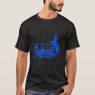 Camiseta Diseños de perros retro Guay Flyball