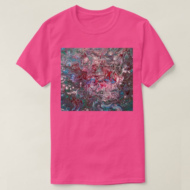 Camiseta Diseños de pintura (Diseño del anverso)