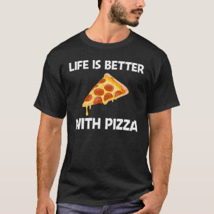 Camiseta Diseños De Pizza Para Hombres Mujeres Comida Pun P