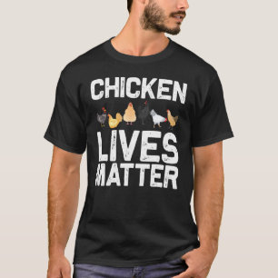 Camiseta Diseños de pollos para hombres y mujeres de granja