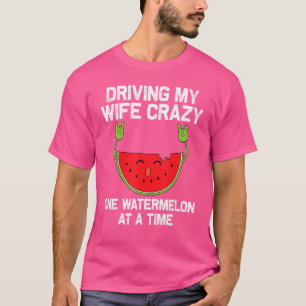 Camiseta Diseños de sandía para hombres que comen frutas de
