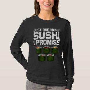 Camiseta Diseños de Sushi para Hombres Mujeres Comida Japon