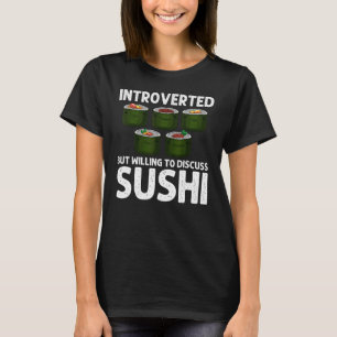 Camiseta Diseños de sushi para hombres mujeres comida japon