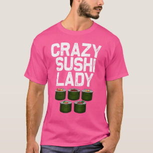 Camiseta Diseños de sushi para mujeres mamá Comida japonesa