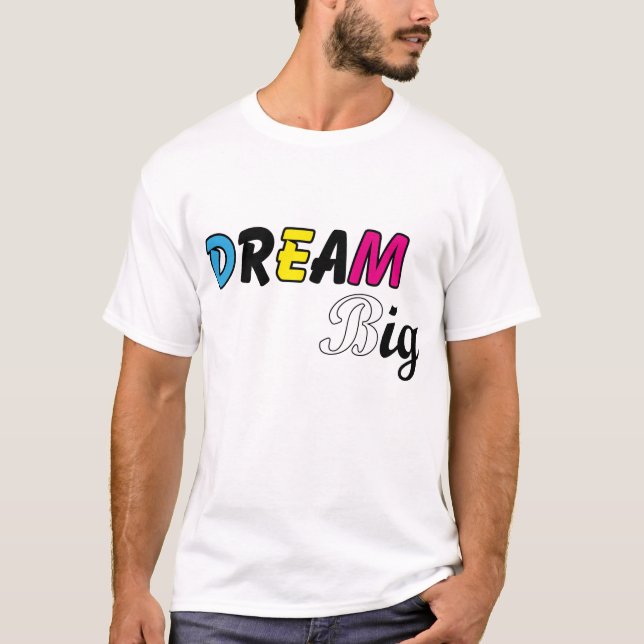 Camiseta diseños de texto simples (Anverso)
