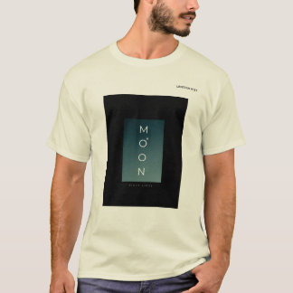 Camiseta diseños de vibraciones de la Luna.