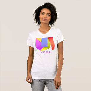 Camiseta Diseños de yoga mate
