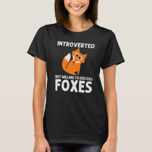 Camiseta Diseños de zorro para hombres mujeres zorros anima