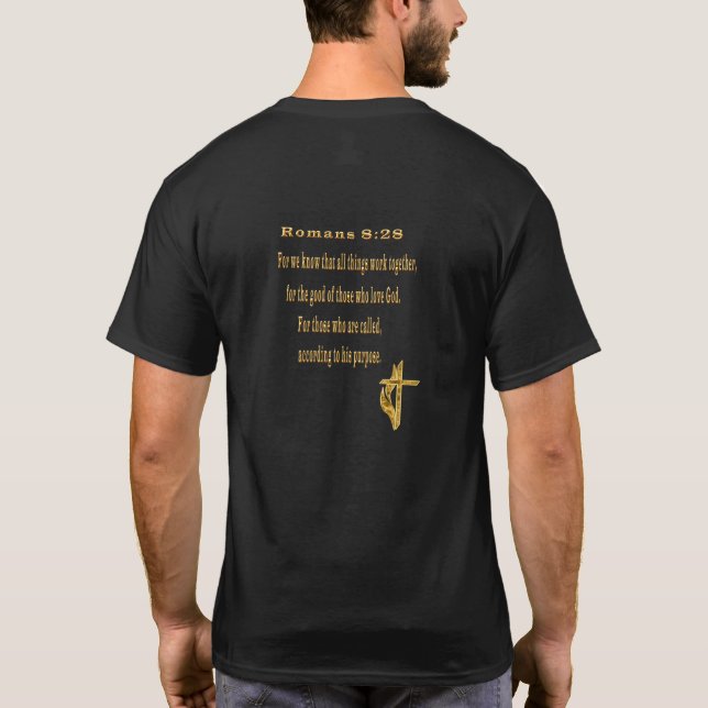 Camiseta Diseños del 8:28 de los romanos (Reverso)