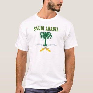 Camiseta Diseños del escudo de armas de la Arabia Saudita