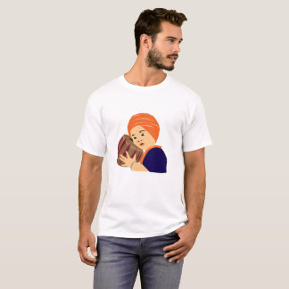 Camiseta diseños del estilo del singh