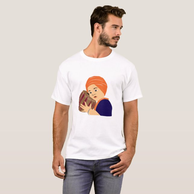 Camiseta diseños del estilo del singh (Anverso completo)