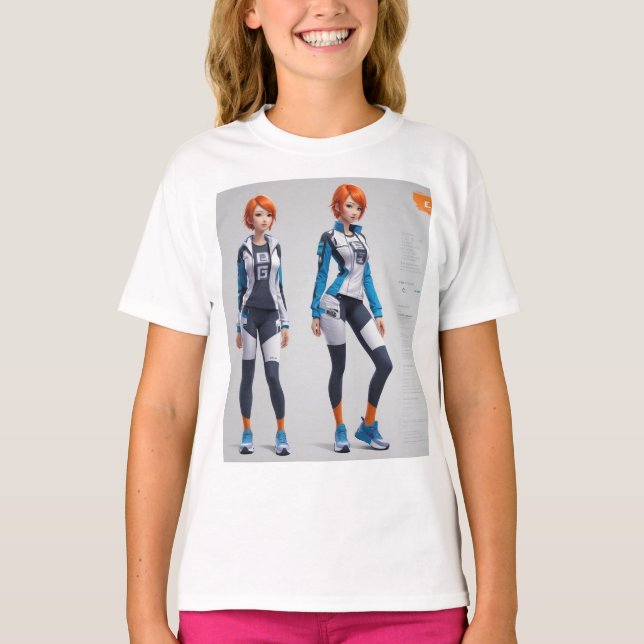 Camiseta Diseños del logotipo de Robot (Anverso)