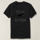 Camiseta Diseños del perro del Schnauzer (Diseño del anverso)