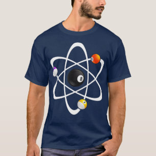 Camiseta Diseños divertidos de Billiard para hombres mujere