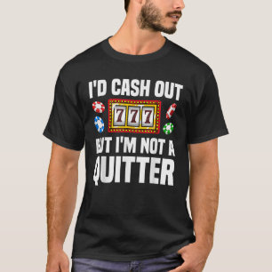 Camiseta Diseños Divertidos de Casino para Hombres Mujeres 