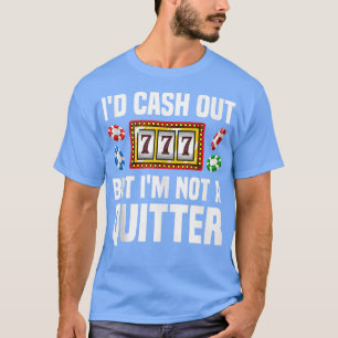 Camiseta Diseños divertidos de Casino para hombres y mujere